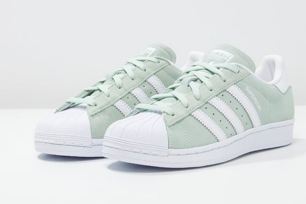 adidas superstar 80s femme verte