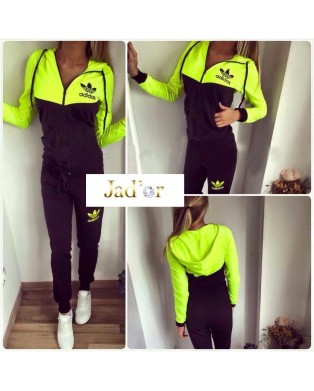 ensemble femme adidas fluo