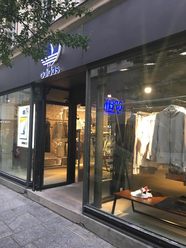 boutiques adidas paris