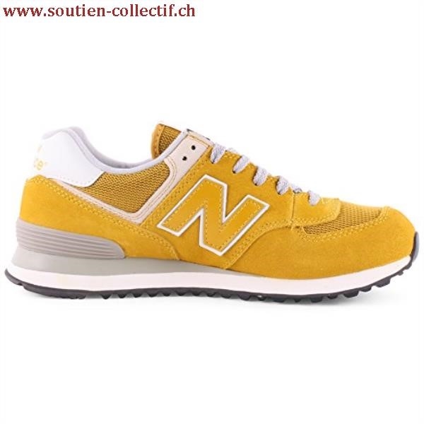 new balance femme jaune moutarde